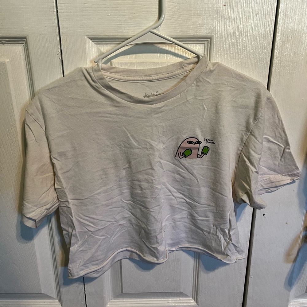 white ketnipz T shirt